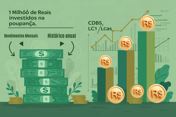 Quanto Rende 1 Milhão na Poupança? Vale a Pena?