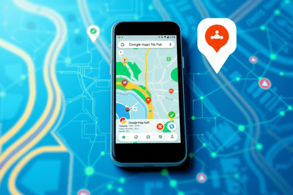 imagem Google Maps e Waze