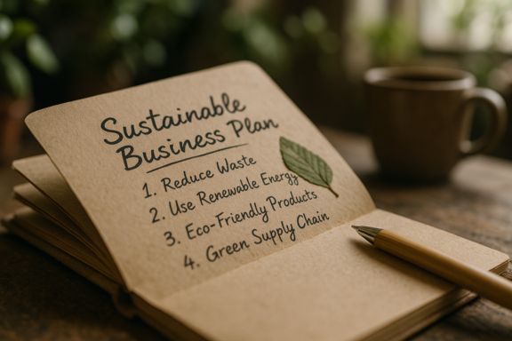 imagem empreender de forma sustentável