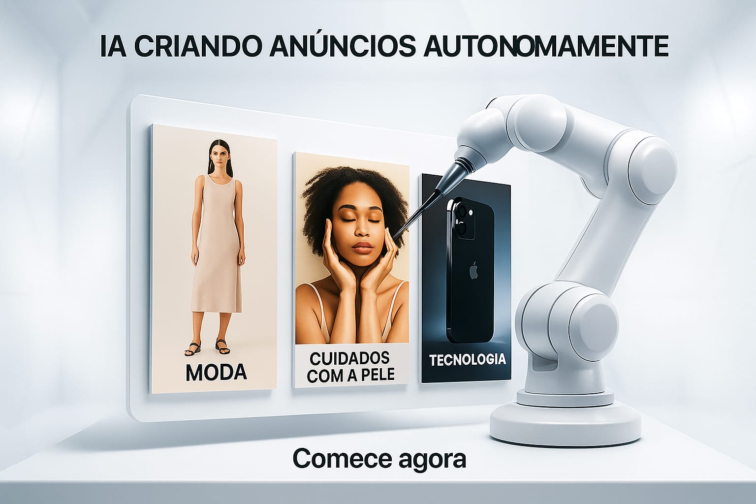 imagem gerar anúncios com IA