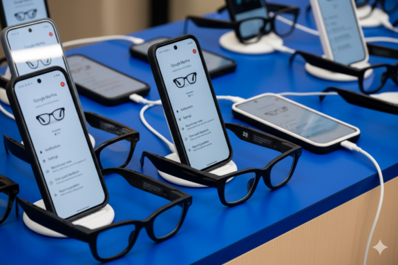 imagem Óculos Inteligentes do Google