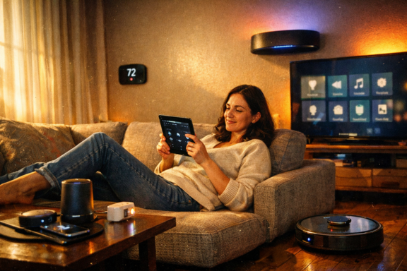 imagem casas inteligentes