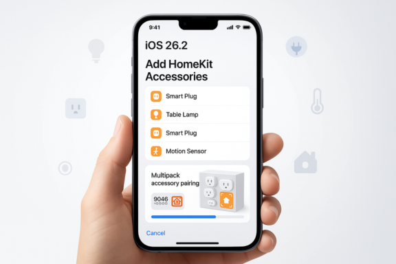 Como O iOS 26.2 Está Tornando Mais Fácil Configurar Acessórios No App Home