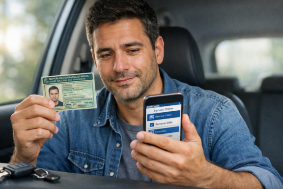 Como Renovar a CNH Pela Internet Sem Complicação